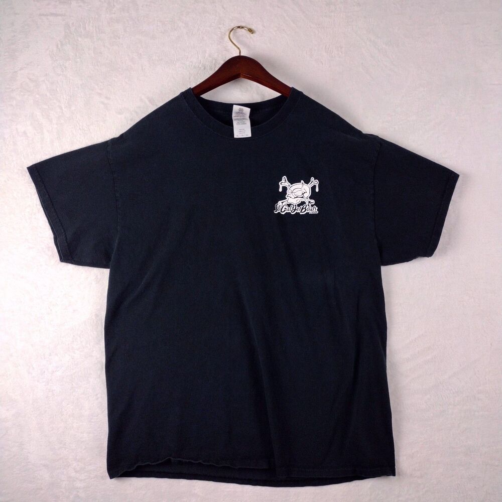 SoCal Jet Boats 2016 Summer Tour Authentic Short Sleeve Black Tee XL